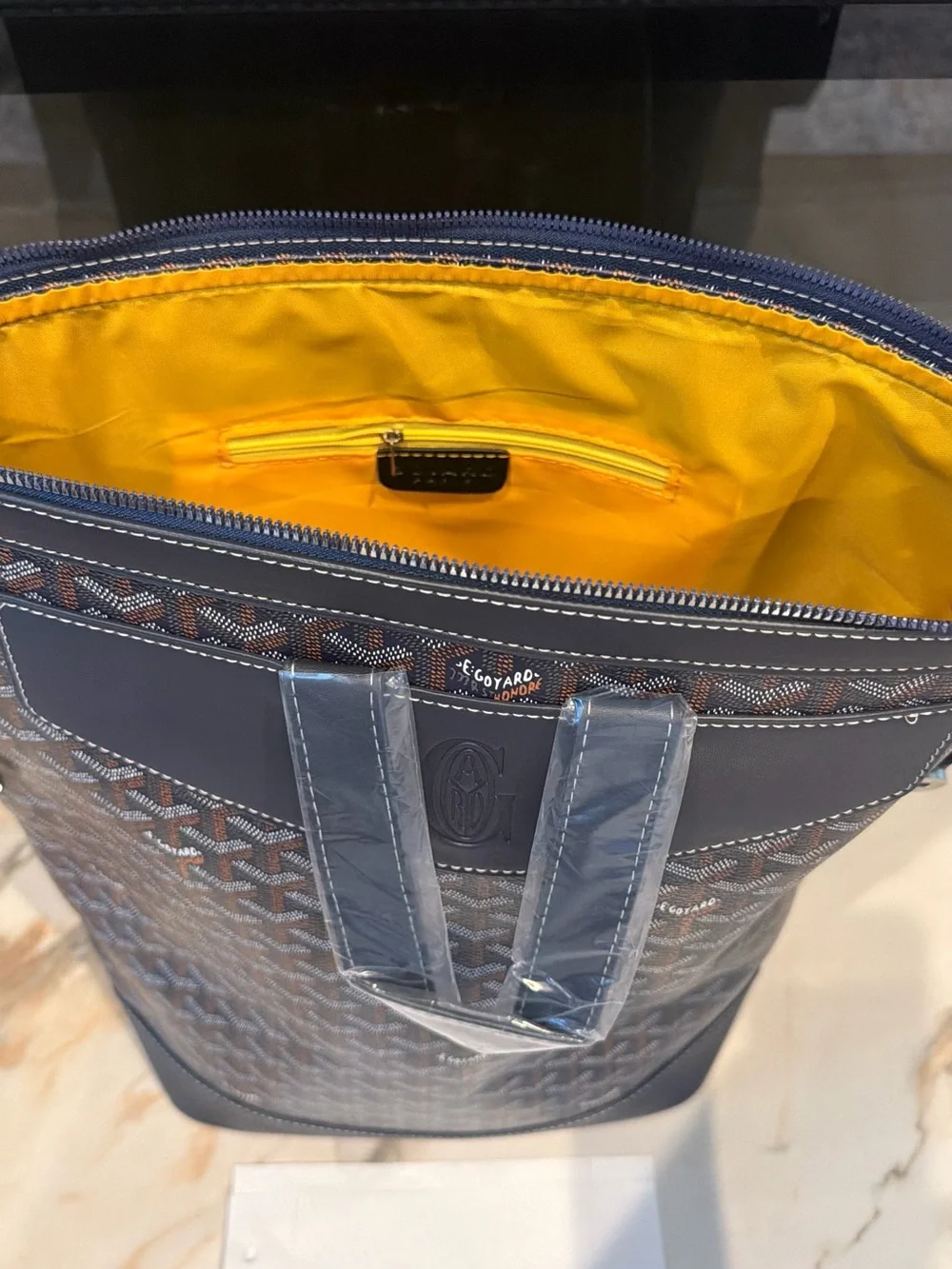 N/A blue backpack